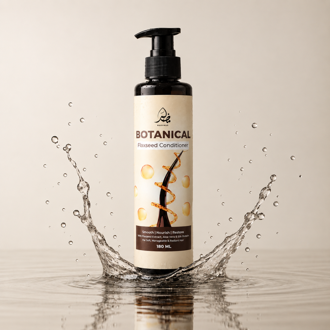 Makhmar Botanical Flaxseed Conditioner - Smooth & Nourish | 180 ml