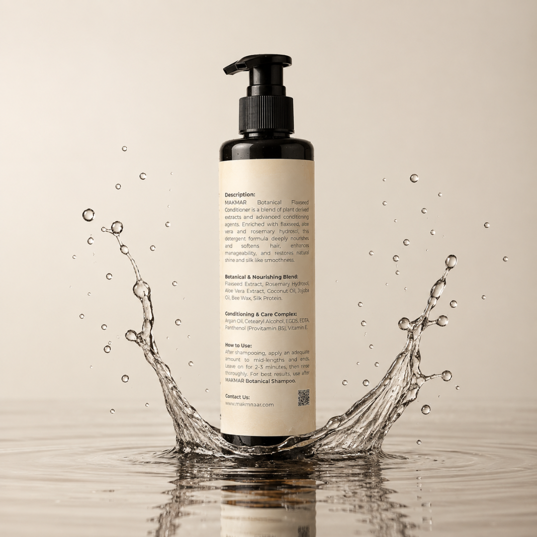 Makhmar Botanical Flaxseed Conditioner - Smooth & Nourish | 180 ml